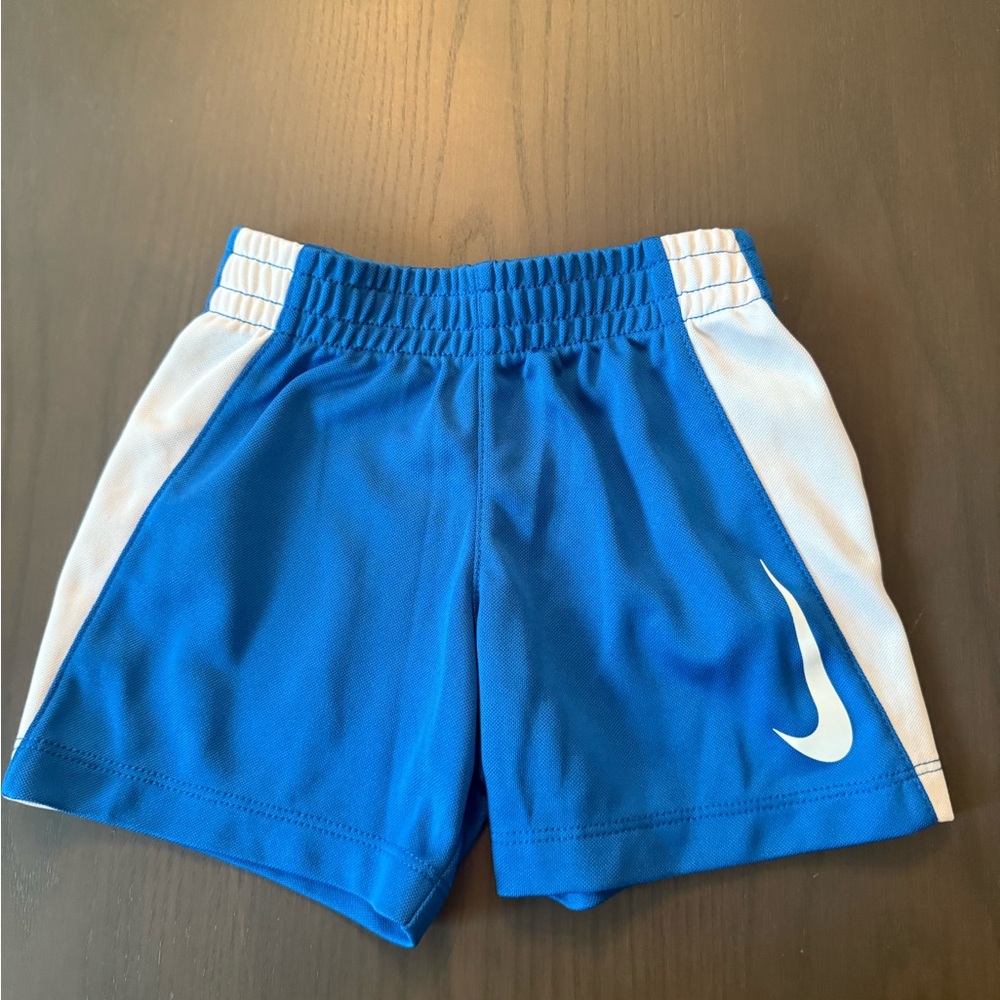 Nike Toddler Boys Blue Athletic Shorts